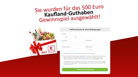 Kaufland Gewinnspiel