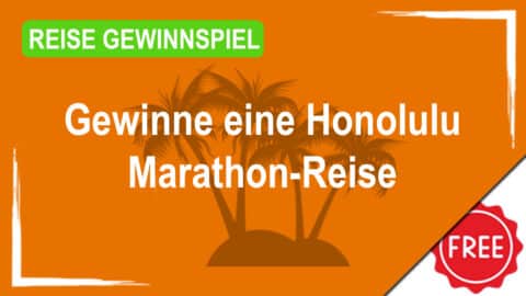 Gewinne eine Honolulu Marathon-Reise