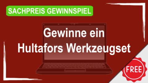 Gewinne ein Hultafors Werkzeugset im Wert von ca. 1.000€