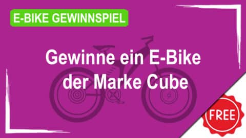Gewinne ein E-Bike der Marke Cube