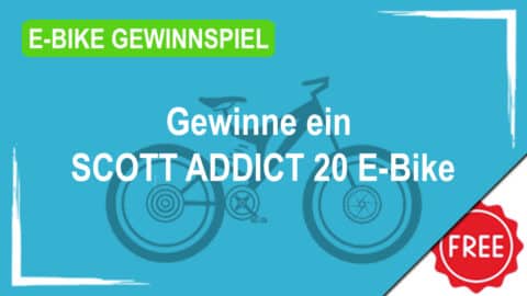 Gewinne ein SCOTT ADDICT 20 E-Bike