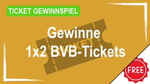 Gewinne 1x2 BVB-Tickets und gönn´ dir deinen Ausgleich zum stressigen Alltag