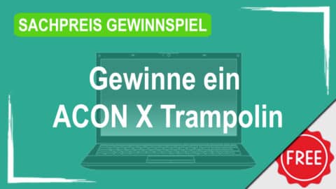 Gewinne ein ACON X Trampolin