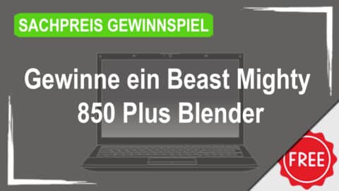 Gewinne ein Beast Mighty 850 Plus Blender