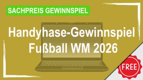 Handyhase-Gewinnspiel Fußball WM 2026