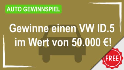 Gewinne einen VW ID.5 im Wert von 50.000 €!